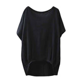 Summer women's shirt Tunic Chiffon Blouse Female Tops Blusas Retro Plaid Shirts Camisa Femnininas Baggy Casual Vintage Blusa